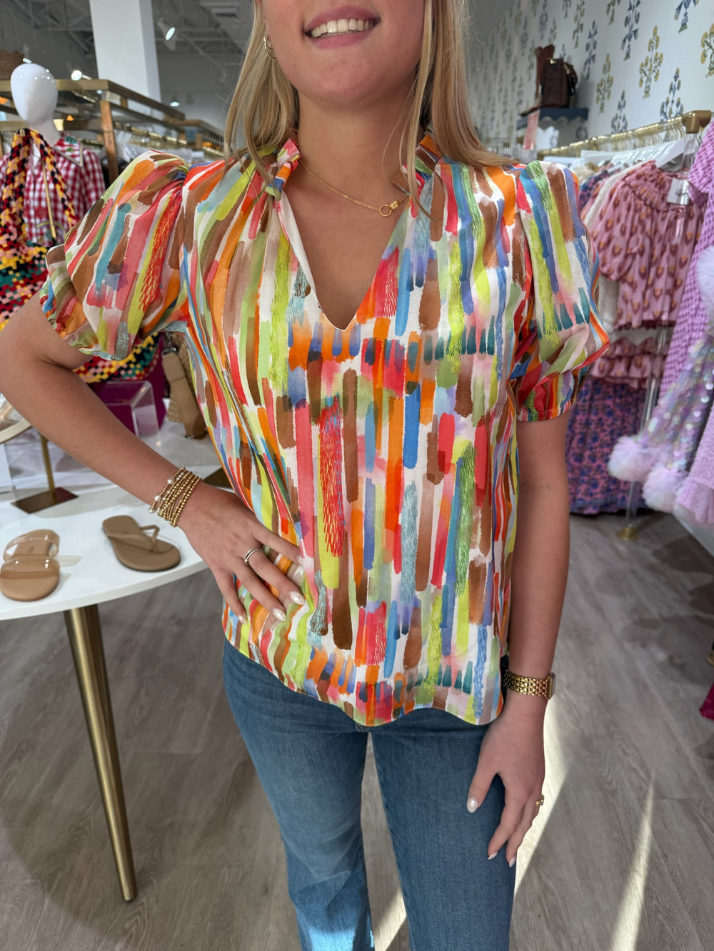 Willa Story Mia Top - Capri by Sunset & Co.