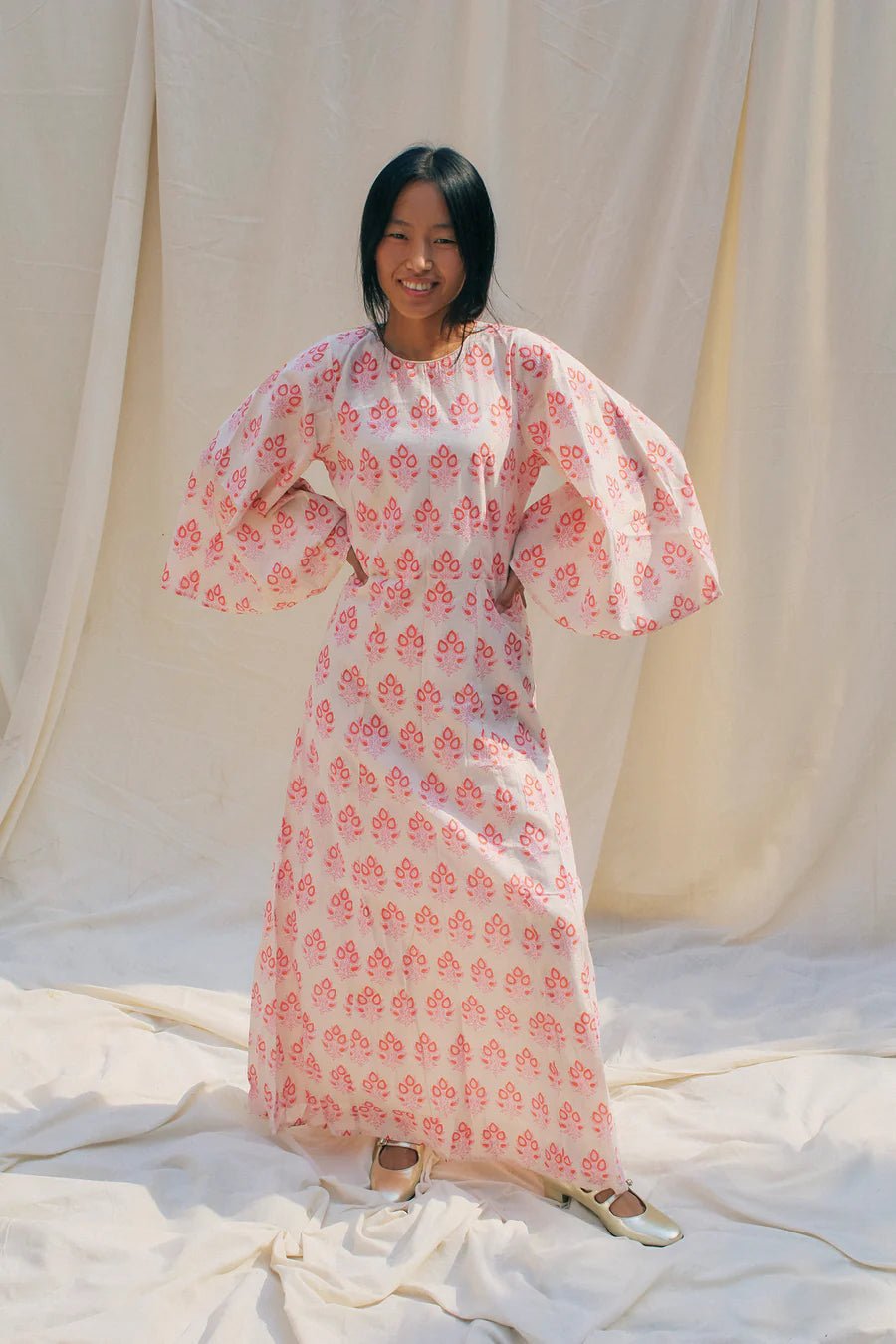 SZ Blockprints Stevie Dress - Capri by Sunset & Co.