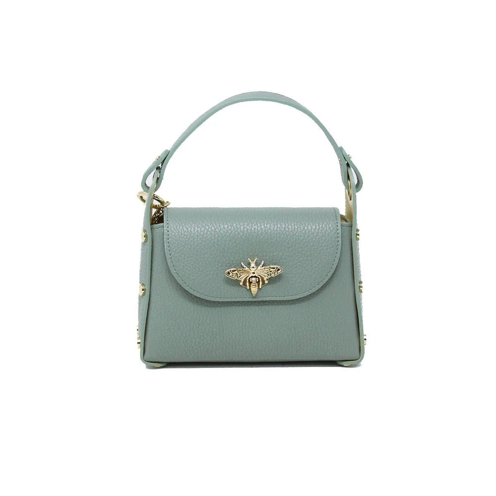 German Fuentes Leather Bee Bag - Capri by Sunset & Co.