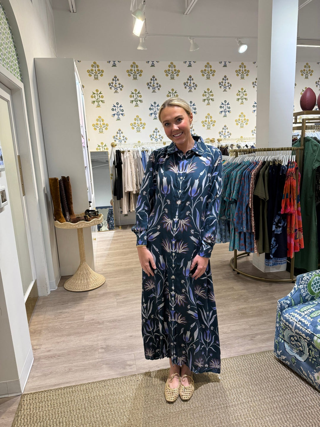 Omika Emma Shirt Dress - Capri by Sunset & Co.