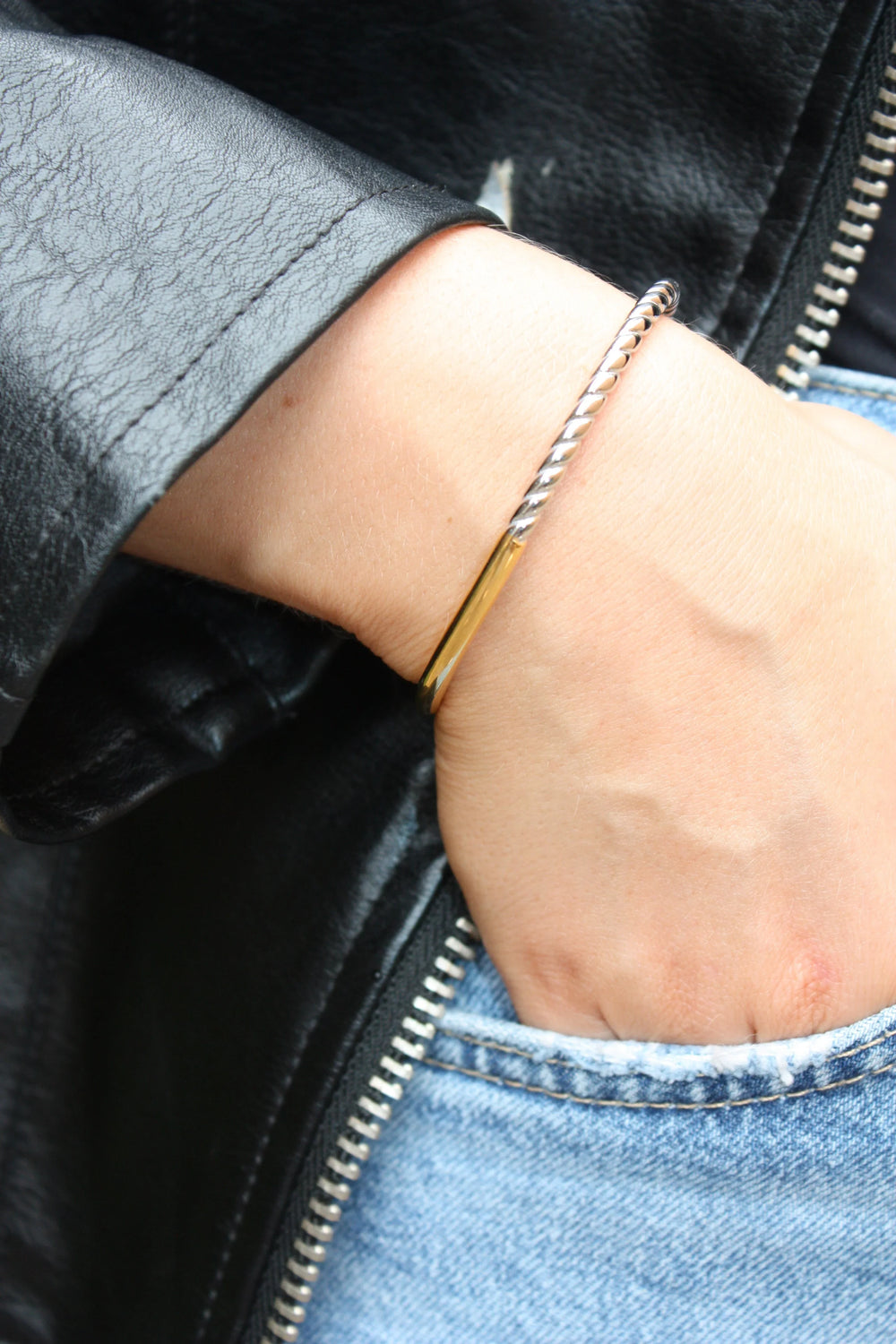 Accessory Concierge Mixed Twist Cuff - Capri by Sunset & Co.