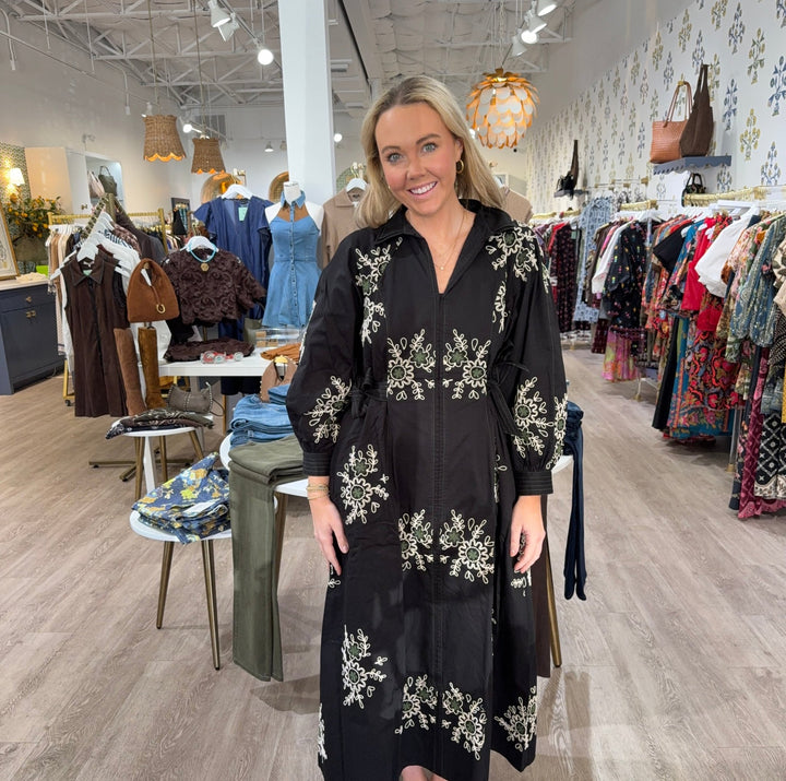 Never A Wallflower Sarah Maxi Dress - Capri by Sunset & Co.