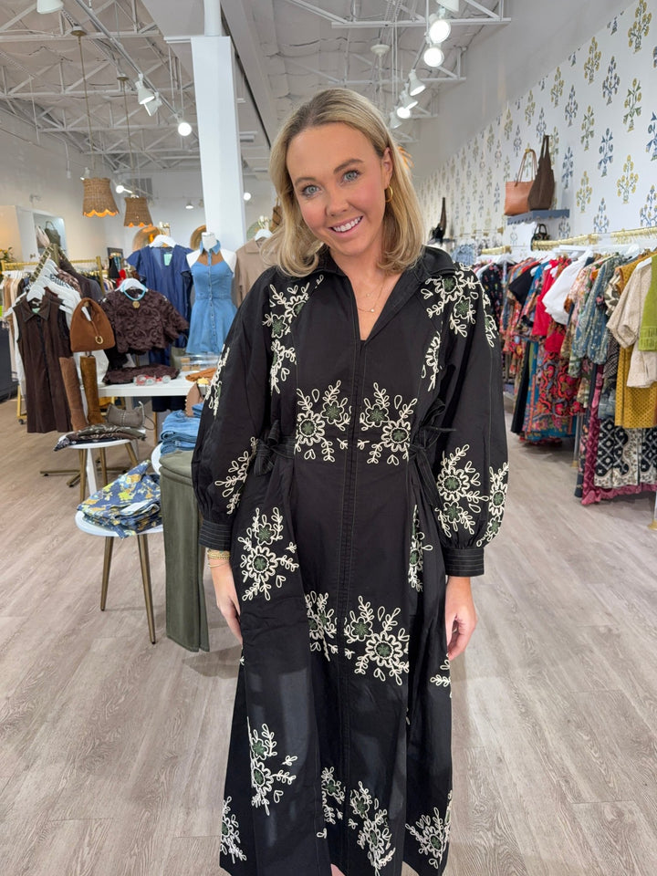 Never A Wallflower Sarah Maxi Dress - Capri by Sunset & Co.