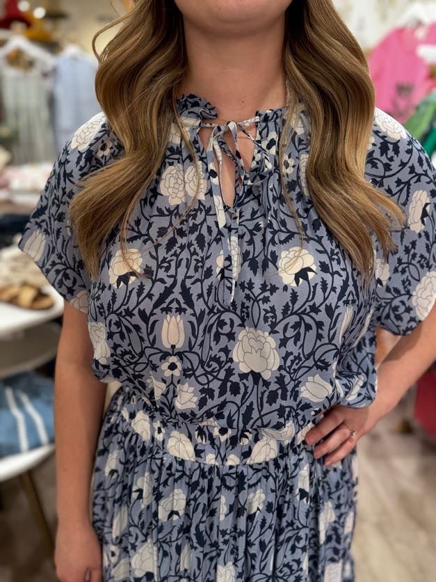 Rungolee Alice Blouse - Capri by Sunset & Co.