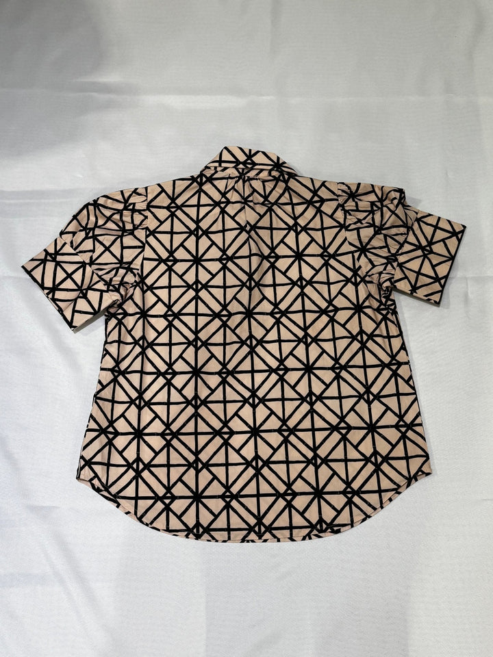 Never A Wallflower Everything Short Sleeve Top - Capri by Sunset & Co.