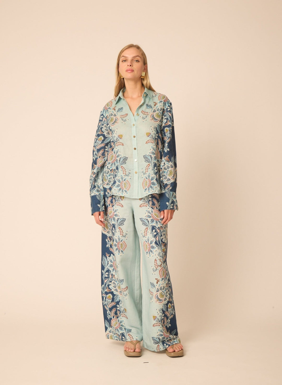 Gilner Farrar Haylo Blouse - Capri by Sunset & Co.