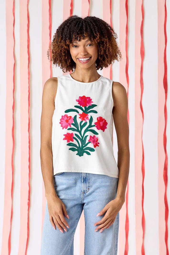 Crosby Elly Tank - Capri by Sunset & Co.