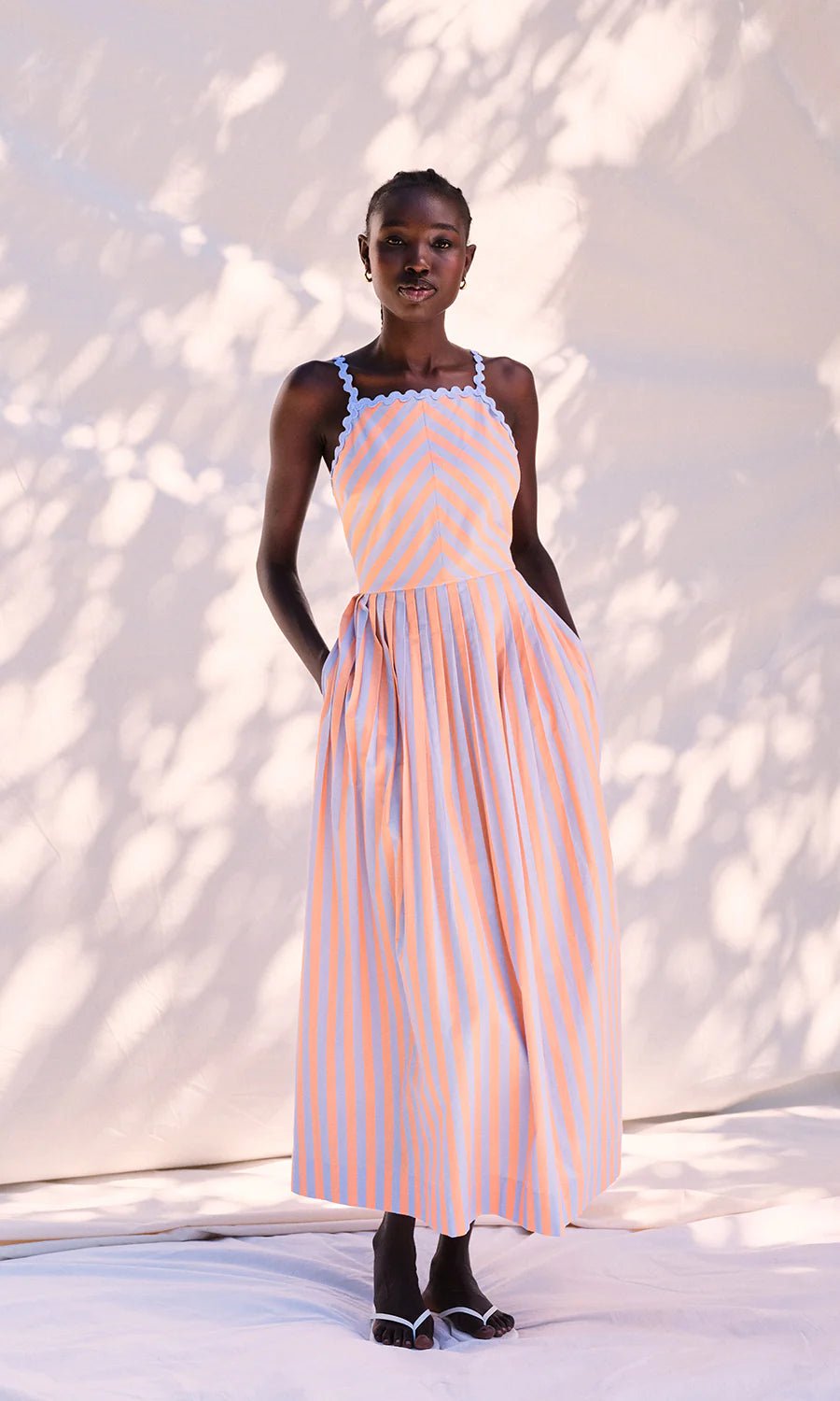 Saylor Imelda Dress - Capri by Sunset & Co.