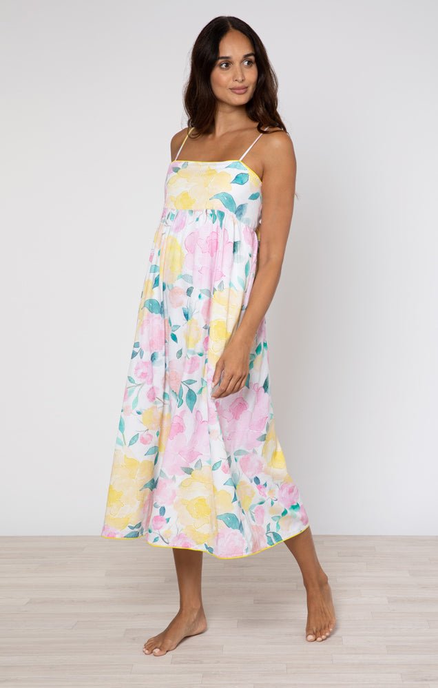 Juliet Dunn Tie Back Dress - Capri by Sunset & Co.