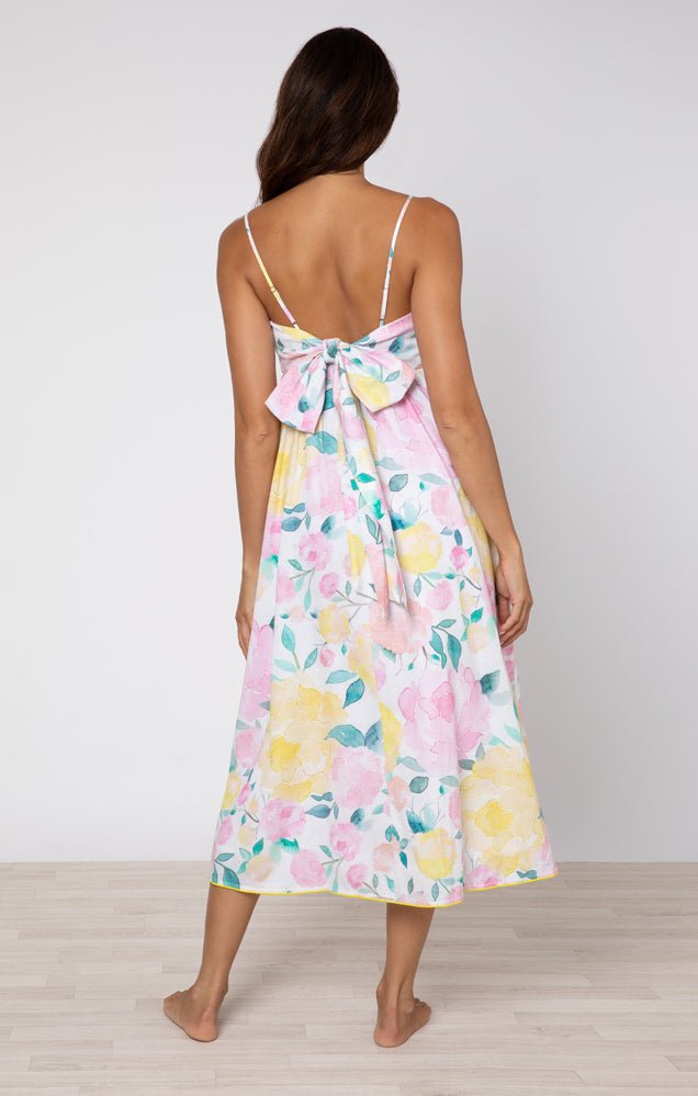 Juliet Dunn Tie Back Dress - Capri by Sunset & Co.