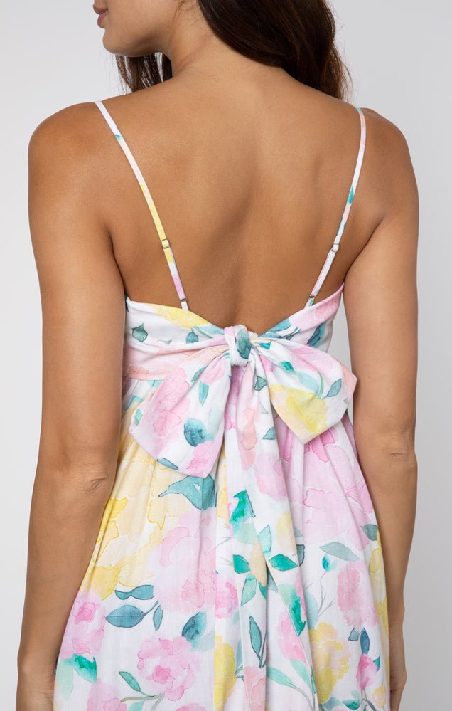 Juliet Dunn Tie Back Dress - Capri by Sunset & Co.