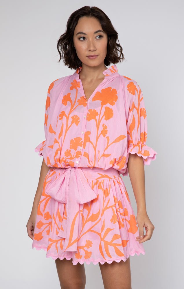 Juliet Dunn Blouson Dress - Capri by Sunset & Co.