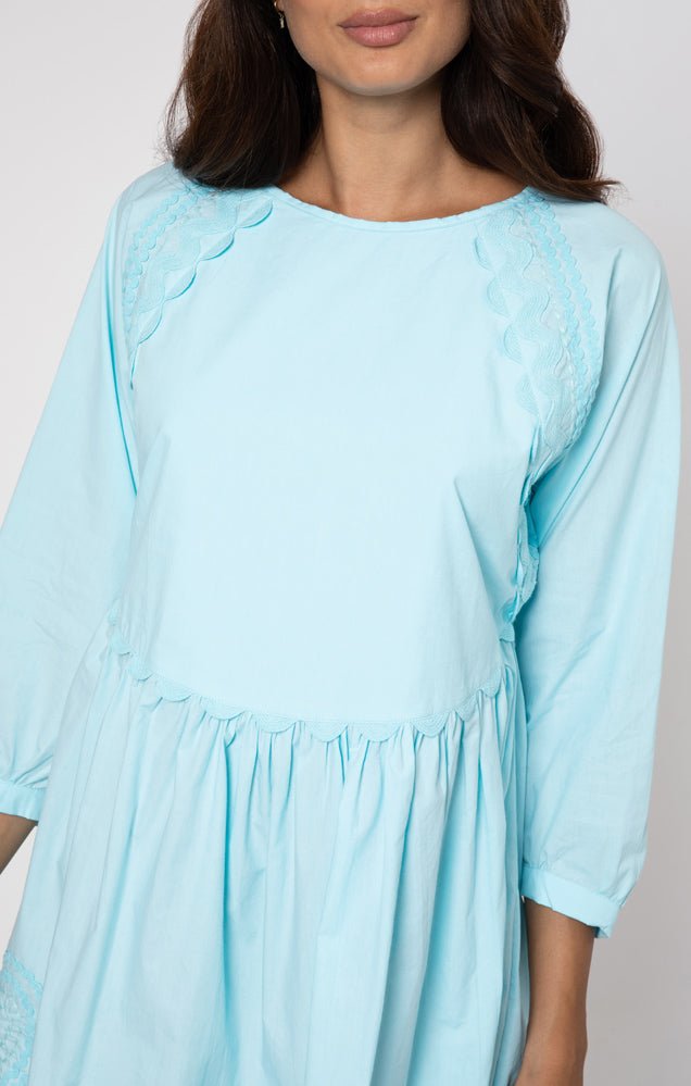 Juliet Dunn Batwing Dress - Capri by Sunset & Co.