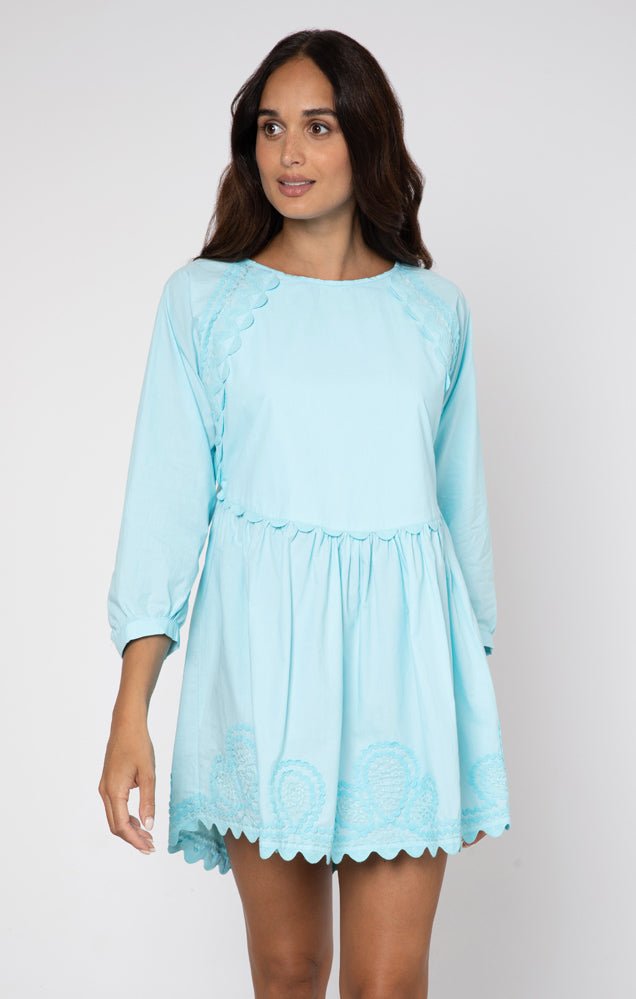 Juliet Dunn Batwing Dress - Capri by Sunset & Co.