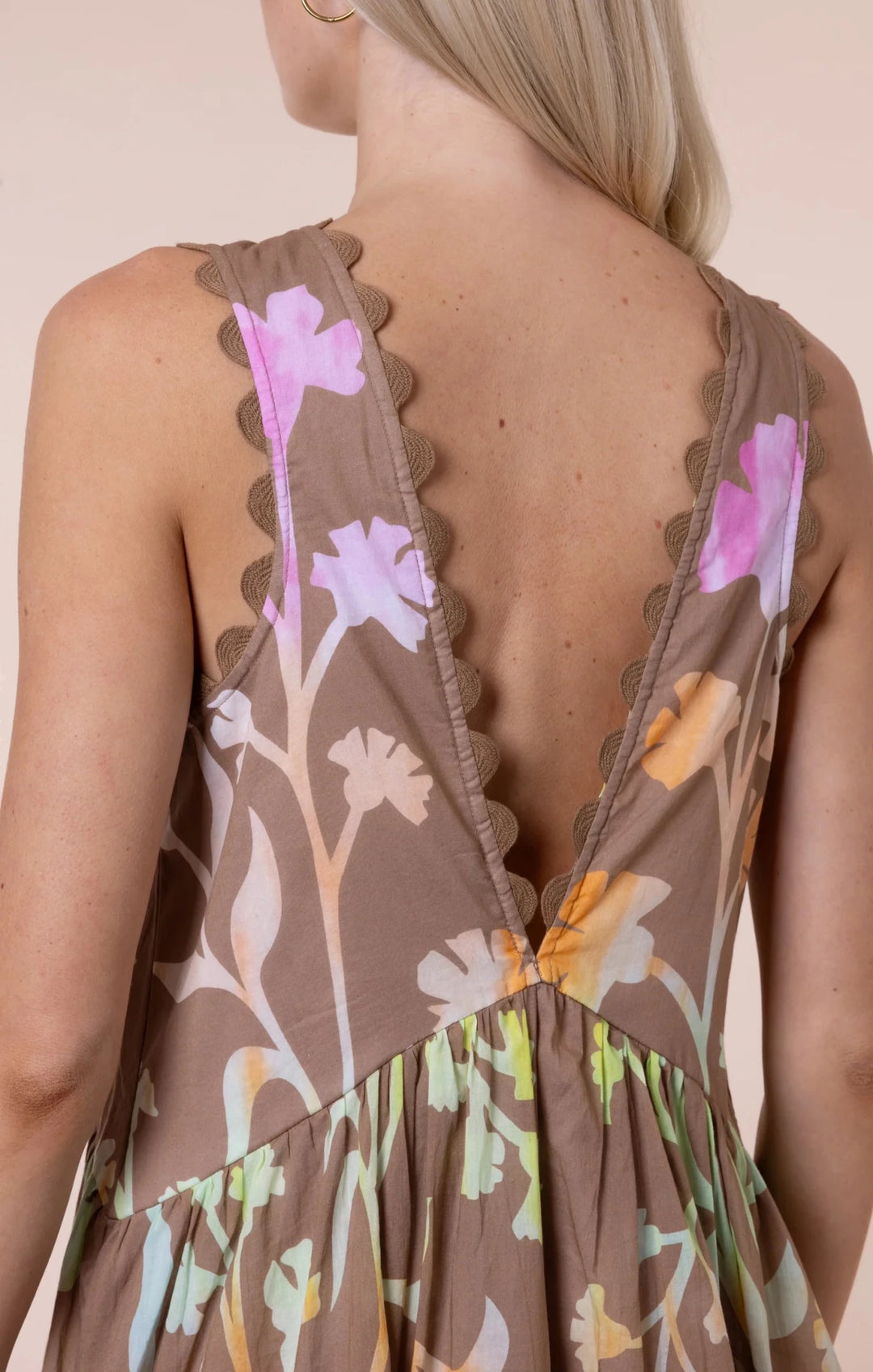 Juliet Dunn V Back Mini Dress - Capri by Sunset & Co.