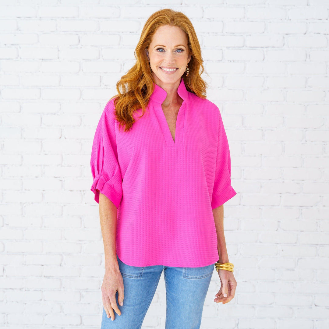 Caryn Lawn Caroline Top - Capri by Sunset & Co.