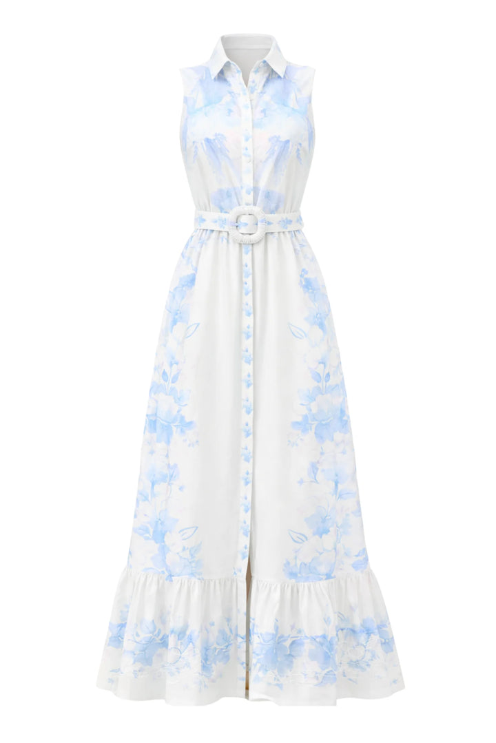 Allison New York Juniper Maxi Dress - Capri by Sunset & Co.