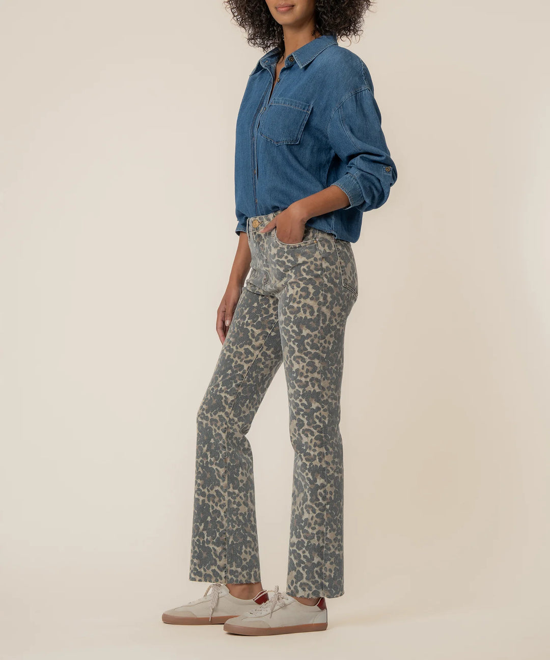 Kut From The Kloth Kelsey High Rise Ankle Flare