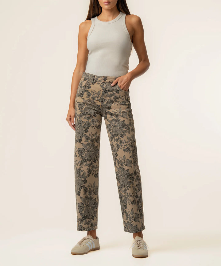 Kut From The Kloth Ashton Twill High Rise Relaxed Jeans