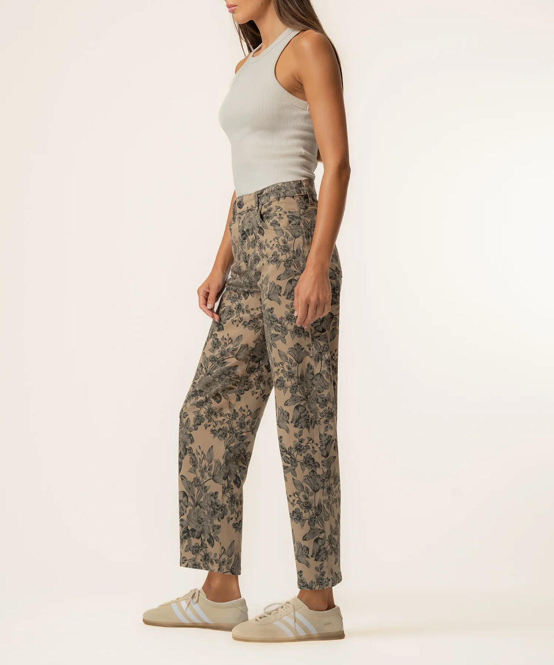 Kut From The Kloth Ashton Twill High Rise Relaxed Jeans
