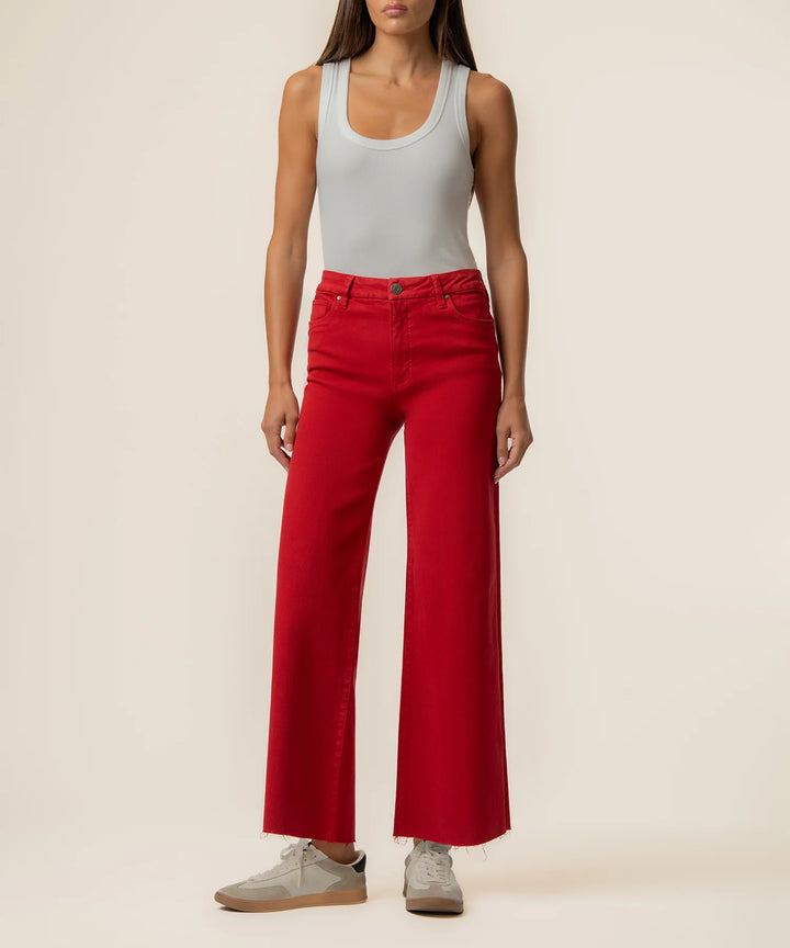Kut From The Kloth Meg High Rise Wide Leg - Capri by Sunset & Co.