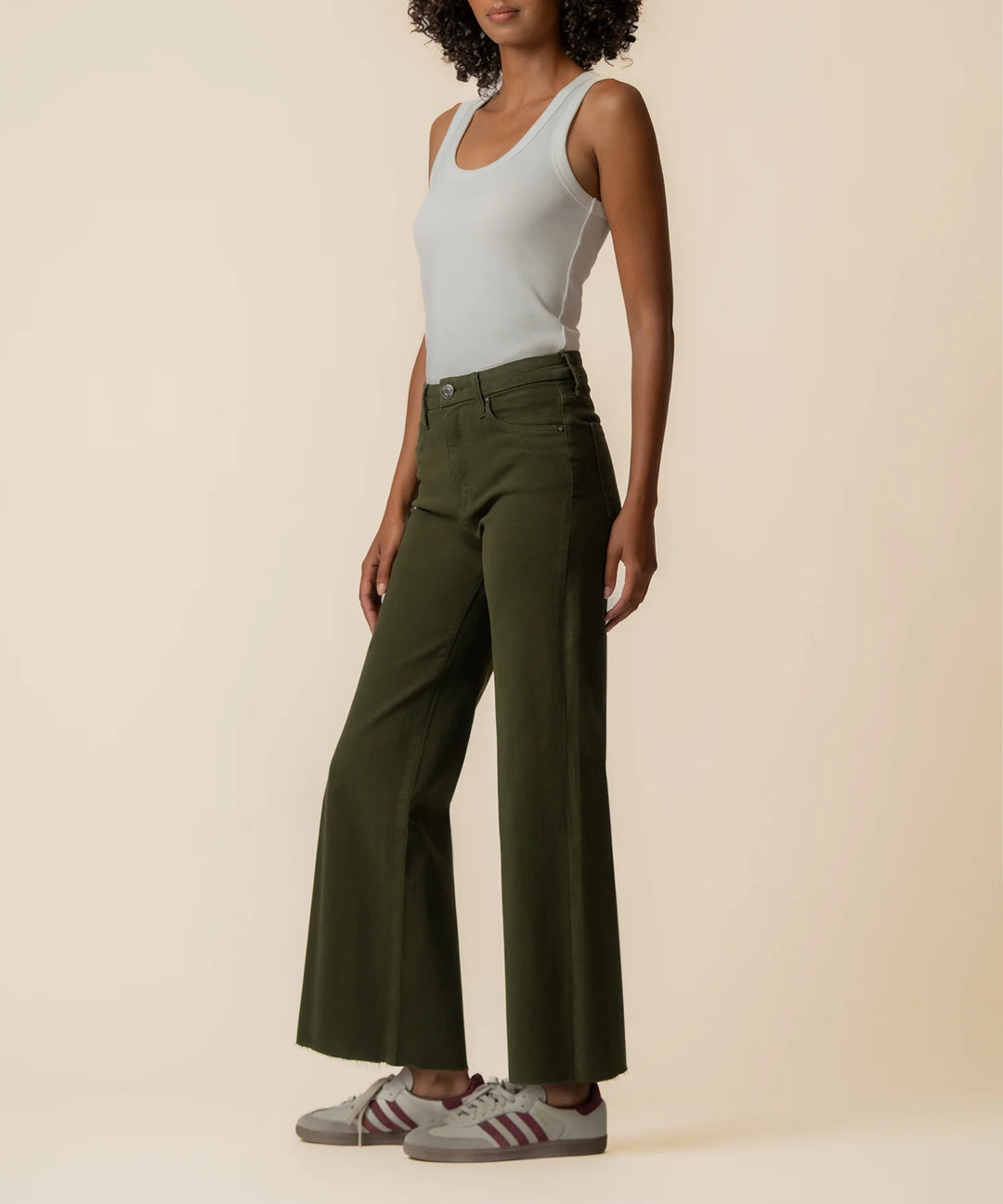 Kut From The Kloth Meg High Rise Wide Leg - Capri by Sunset & Co.
