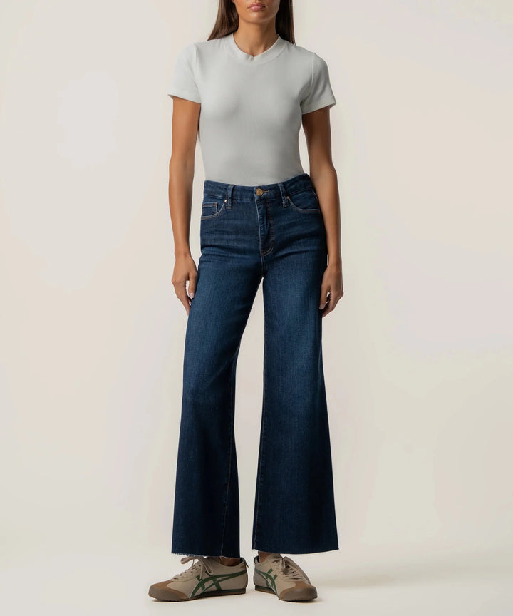 Kut From The Kloth Meg High Rise Wide Leg - Capri by Sunset & Co.