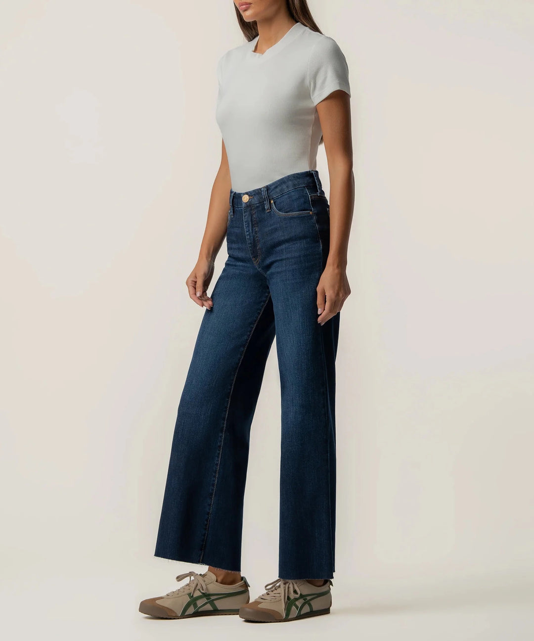 Kut From The Kloth Meg High Rise Wide Leg - Capri by Sunset & Co.