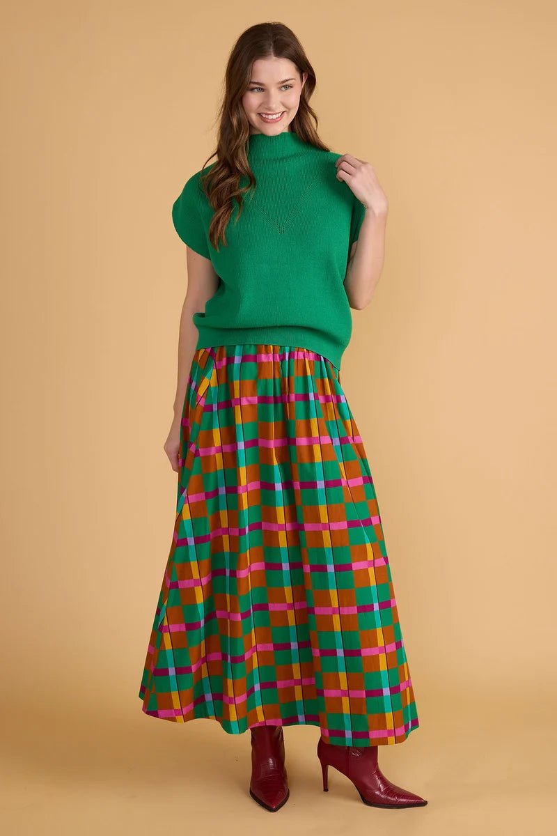 Double A Maeve Skirt - Capri by Sunset & Co.