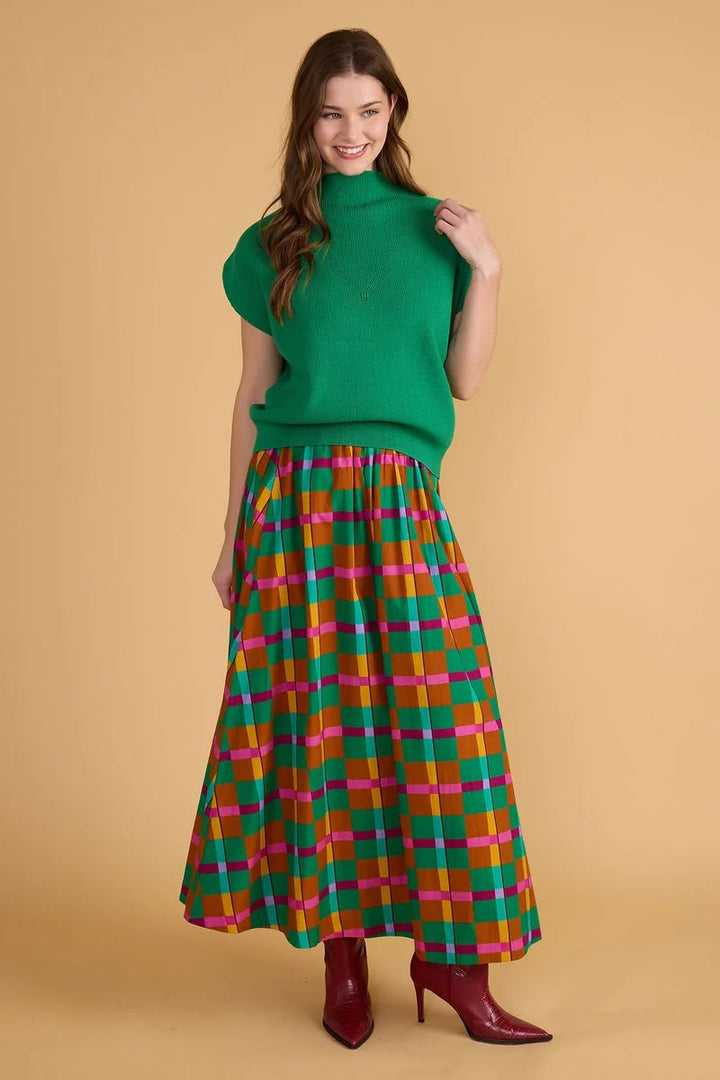 Double A Maeve Skirt - Capri by Sunset & Co.