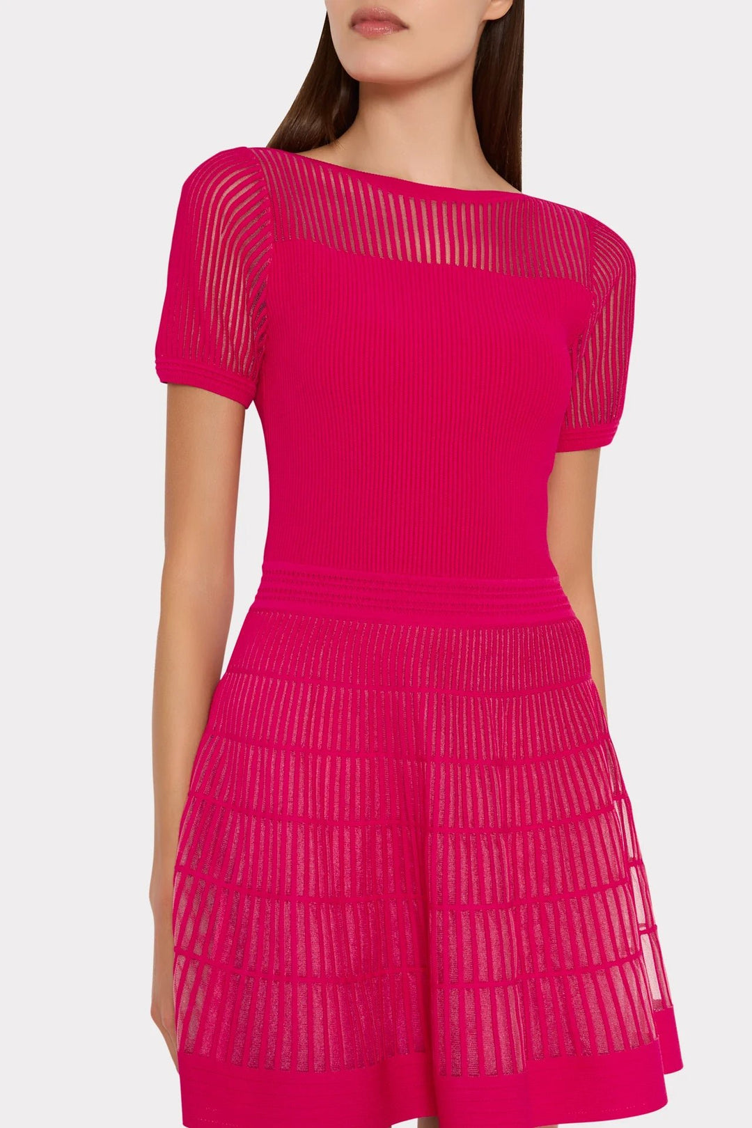 Milly Danica Knit Mini Dress - Capri by Sunset & Co.