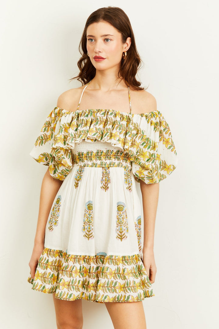 Love the Label Lenahan Mini Dress - Capri by Sunset & Co.
