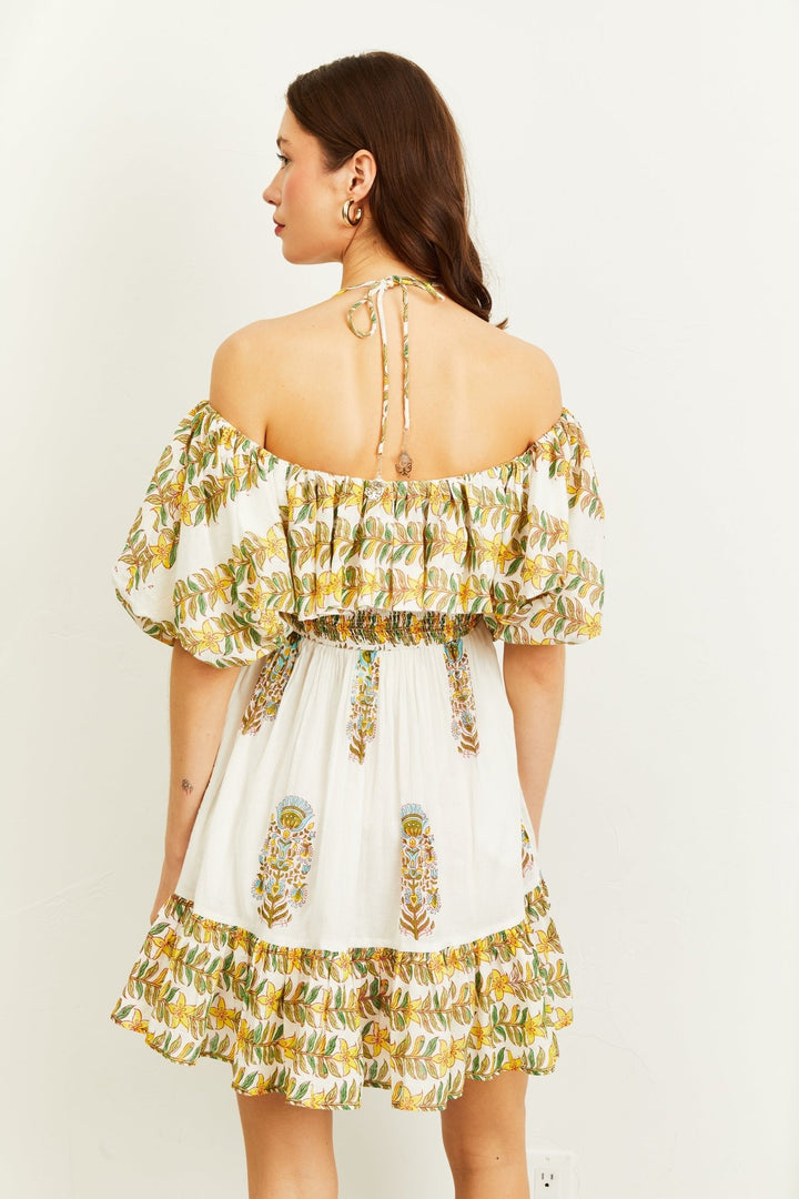 Love the Label Lenahan Mini Dress - Capri by Sunset & Co.