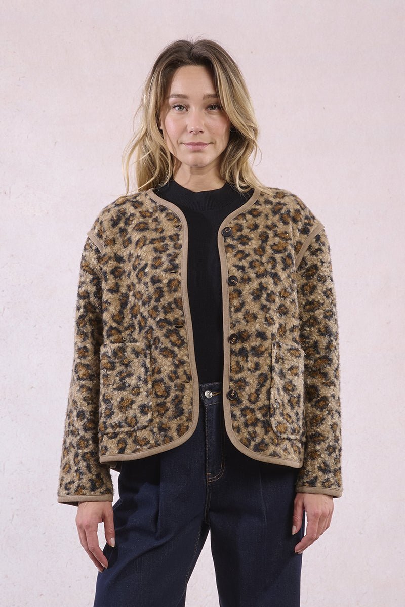 Molly Bracken Button Up Jacket - Capri by Sunset & Co.