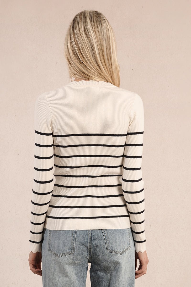 Molly Bracken Knit Top - Capri by Sunset & Co.