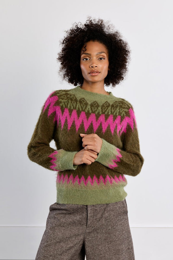 Molly Bracken Chunky Sweater - Capri by Sunset & Co.