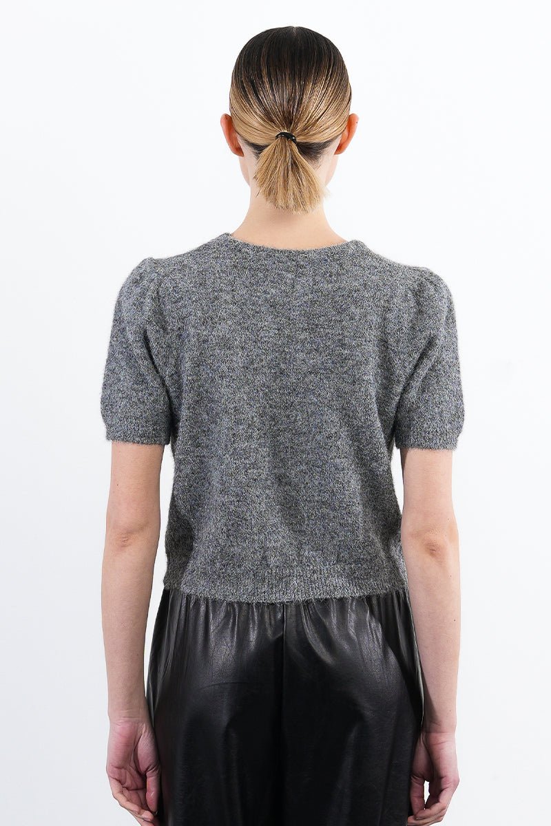 Molly Bracken Sequin Bow Sweater - Capri by Sunset & Co.