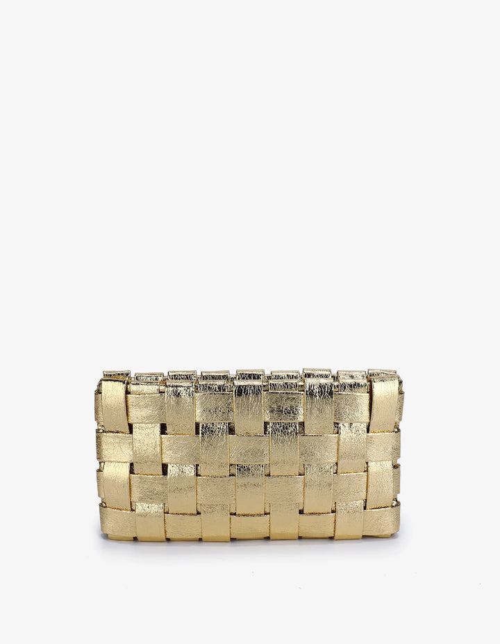 Remi/Reid Lindy Small Woven Clutch