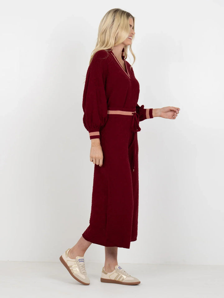 Emily McCarthy Teddy Crop Trouser - Capri by Sunset & Co.