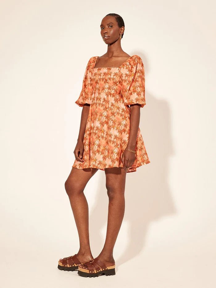 Kivari Leilani Mini Dress - Peach - Capri by Sunset & Co.