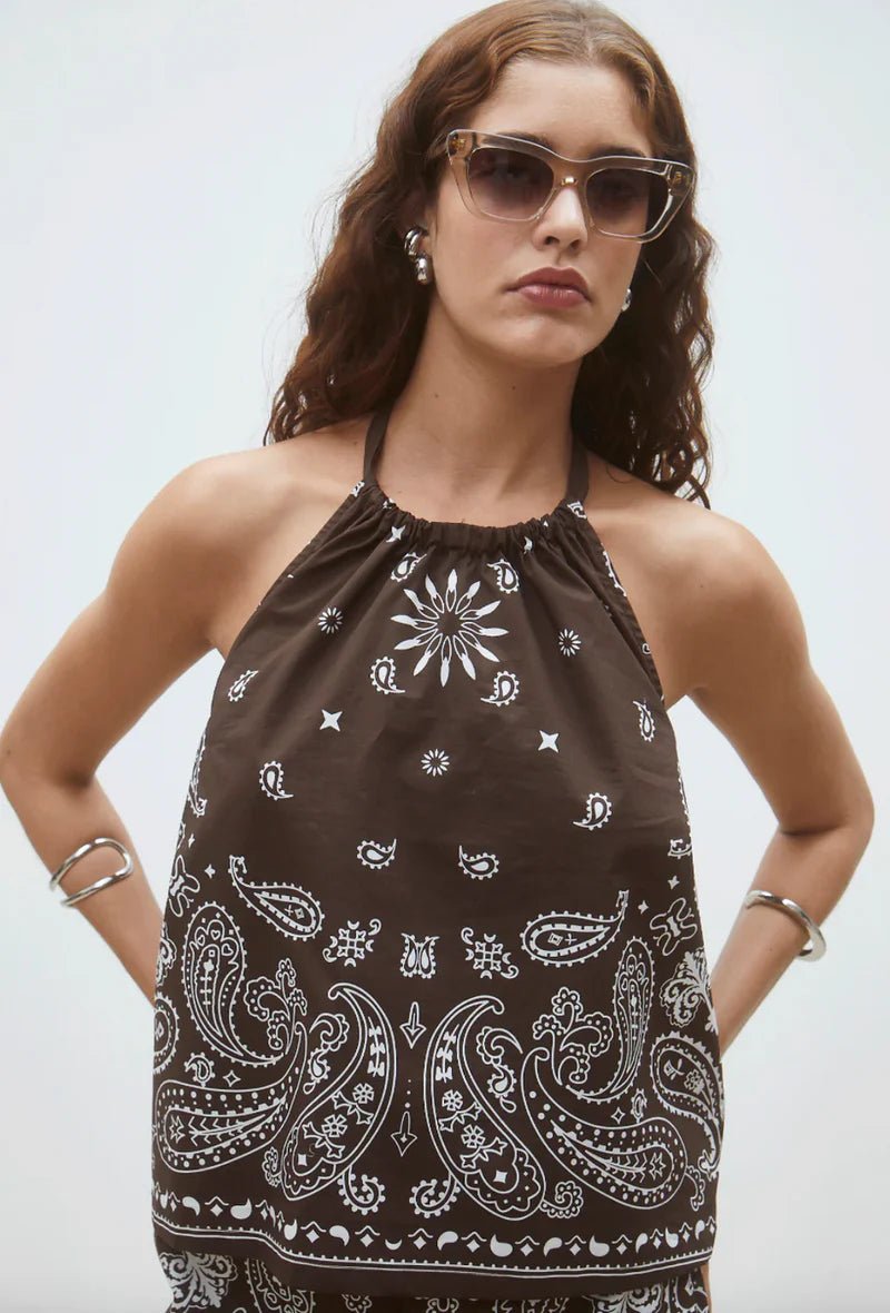 Suncoo Looka Top - Capri by Sunset & Co.