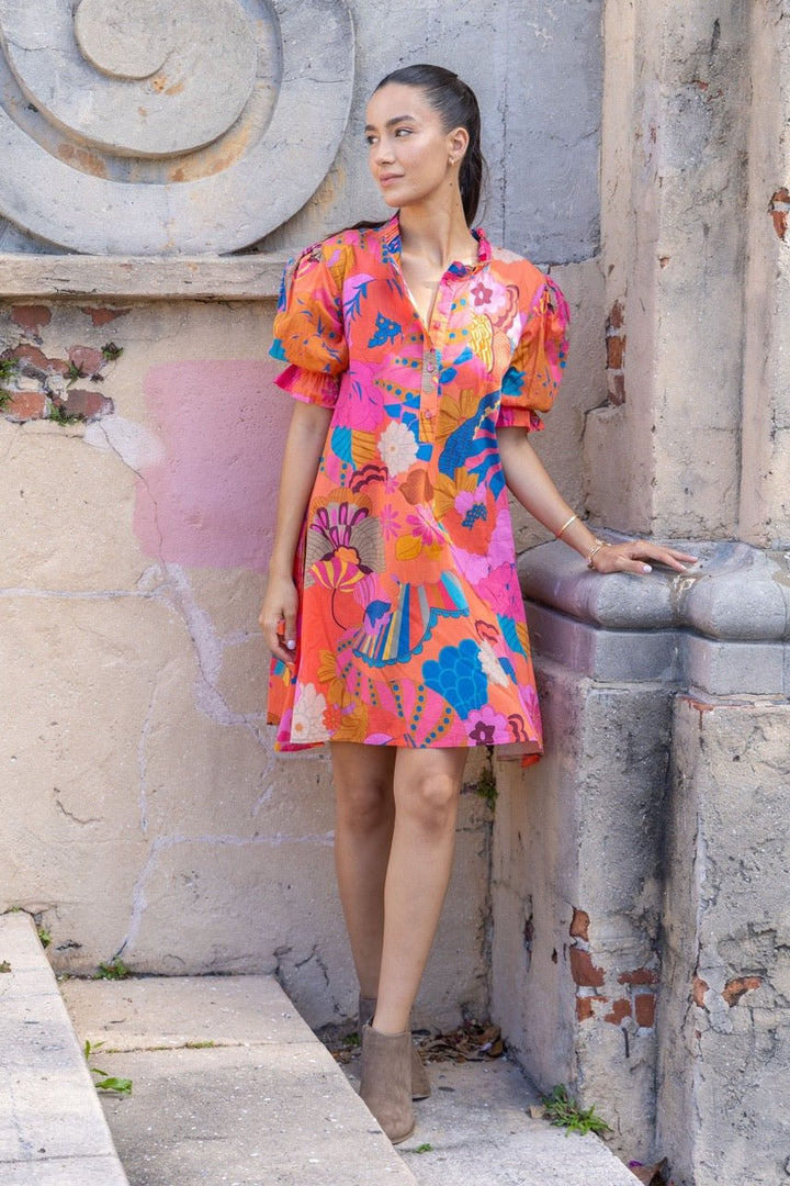 Bindu Lourdes Dress - Capri by Sunset & Co.