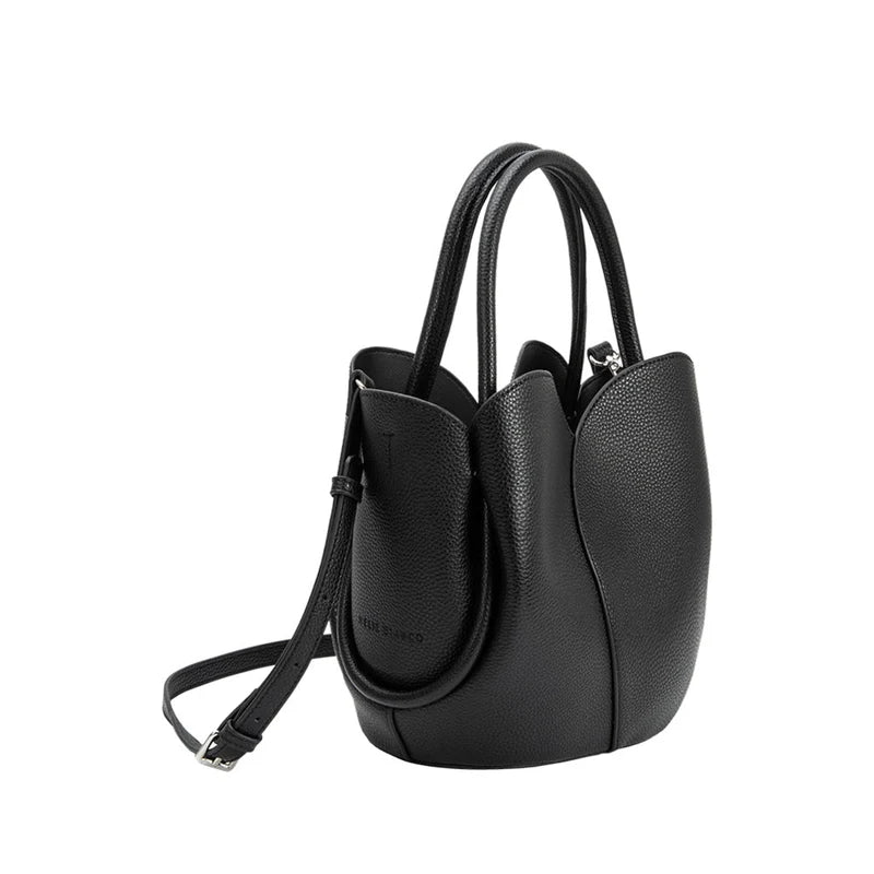 Melie Bianco Tulip Recycled Vegan Top Handle Bag - Capri by Sunset & Co.