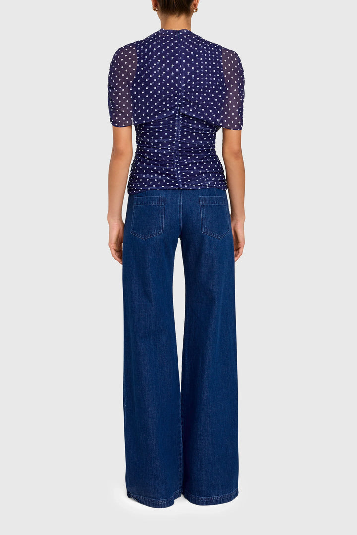 Amanda Uprichard Evianna Top - Capri by Sunset & Co.