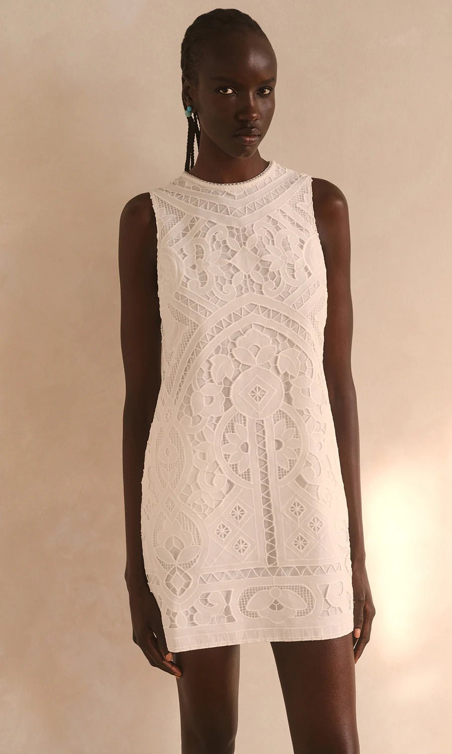 Saylor White Margie Mini Dress White / XS Saylor White Margie Mini Dress White / XS