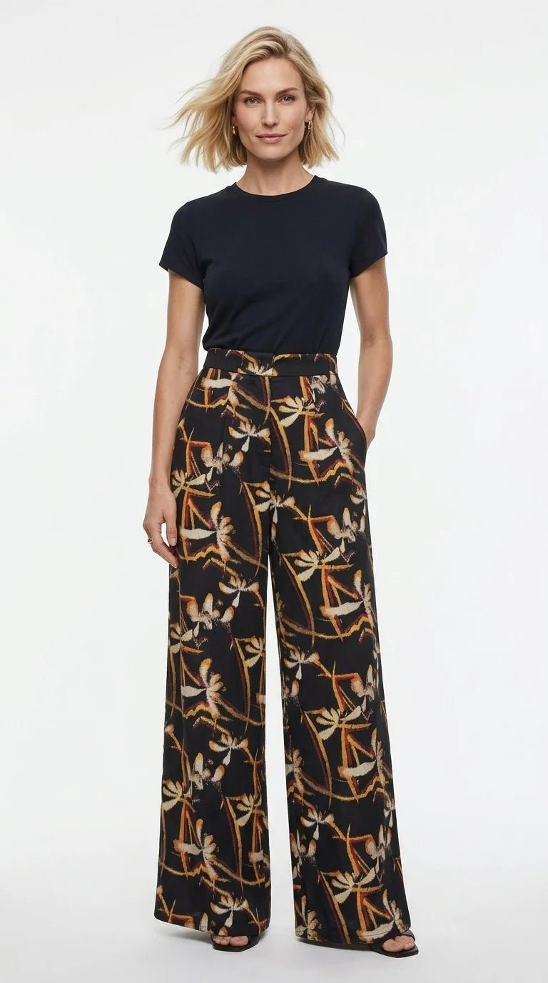 Never A Wallflower Matador Pant - Capri by Sunset & Co.