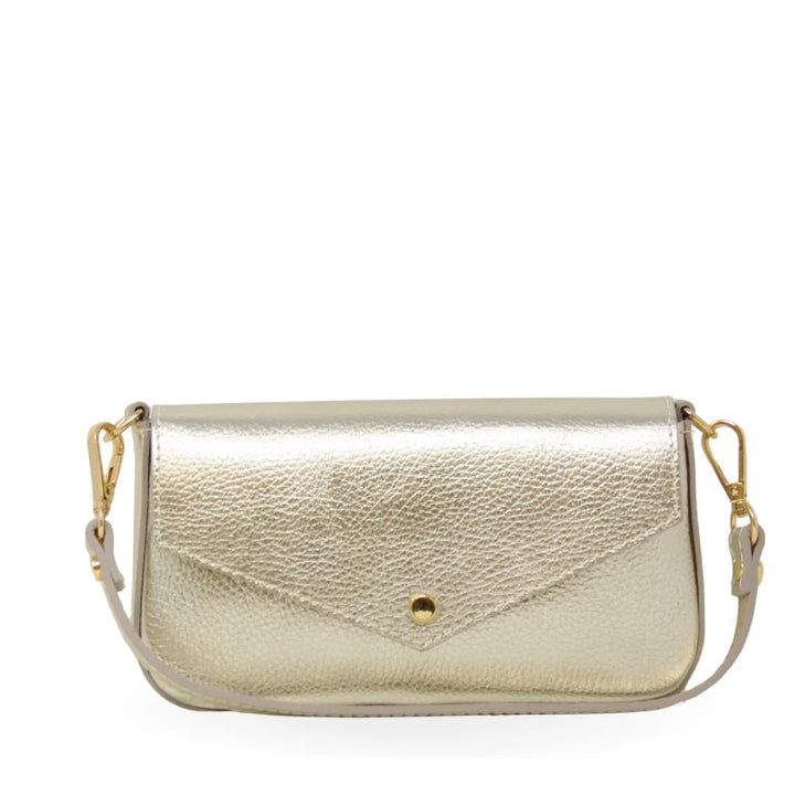 German Fuentes Leather Envelope Bag - Capri by Sunset & Co.