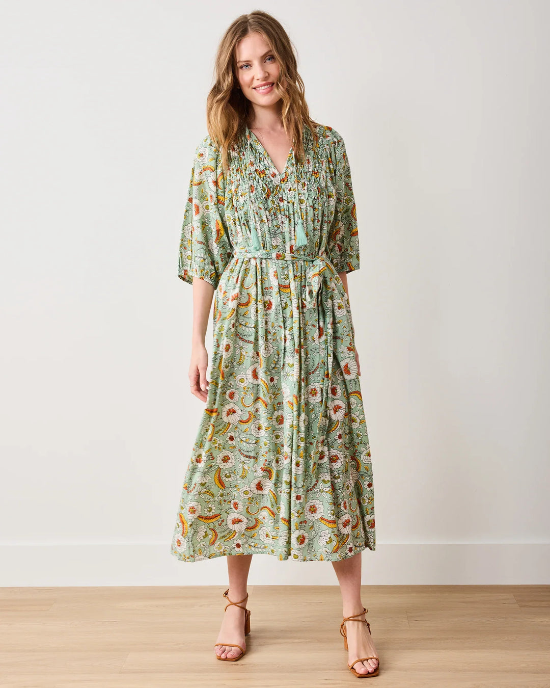 Printfresh Artifact Dress - Capri by Sunset & Co.