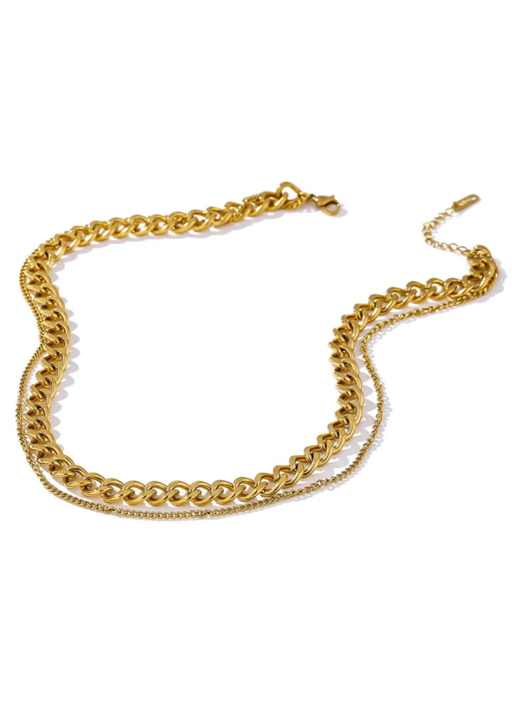 HJane Jewels Double Strand Necklace