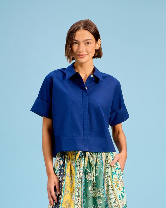 Livro Club Shirt - Capri by Sunset & Co.